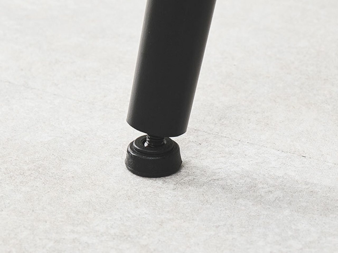 120×75cmカフェテーブル5点セット 大理石調 【チェア:グレー】・画像6