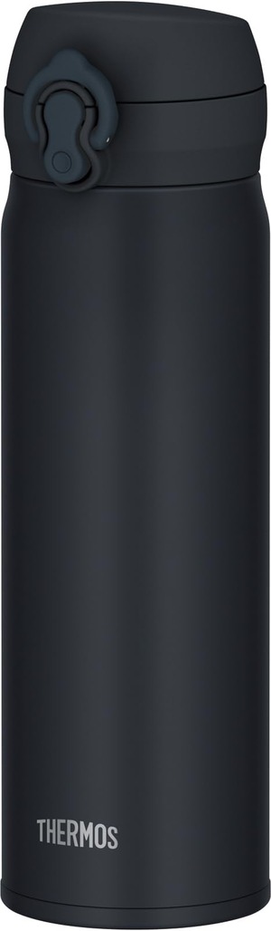 【特価処分】サーモス 水筒 真空断熱ケータイマグ 500ml ブラックジェイド 飲み口外せてお手入れ簡単 軽量タイプ ワンタッチオープン ステンレス ボトル 保温保冷 JNL-S500 BK-J