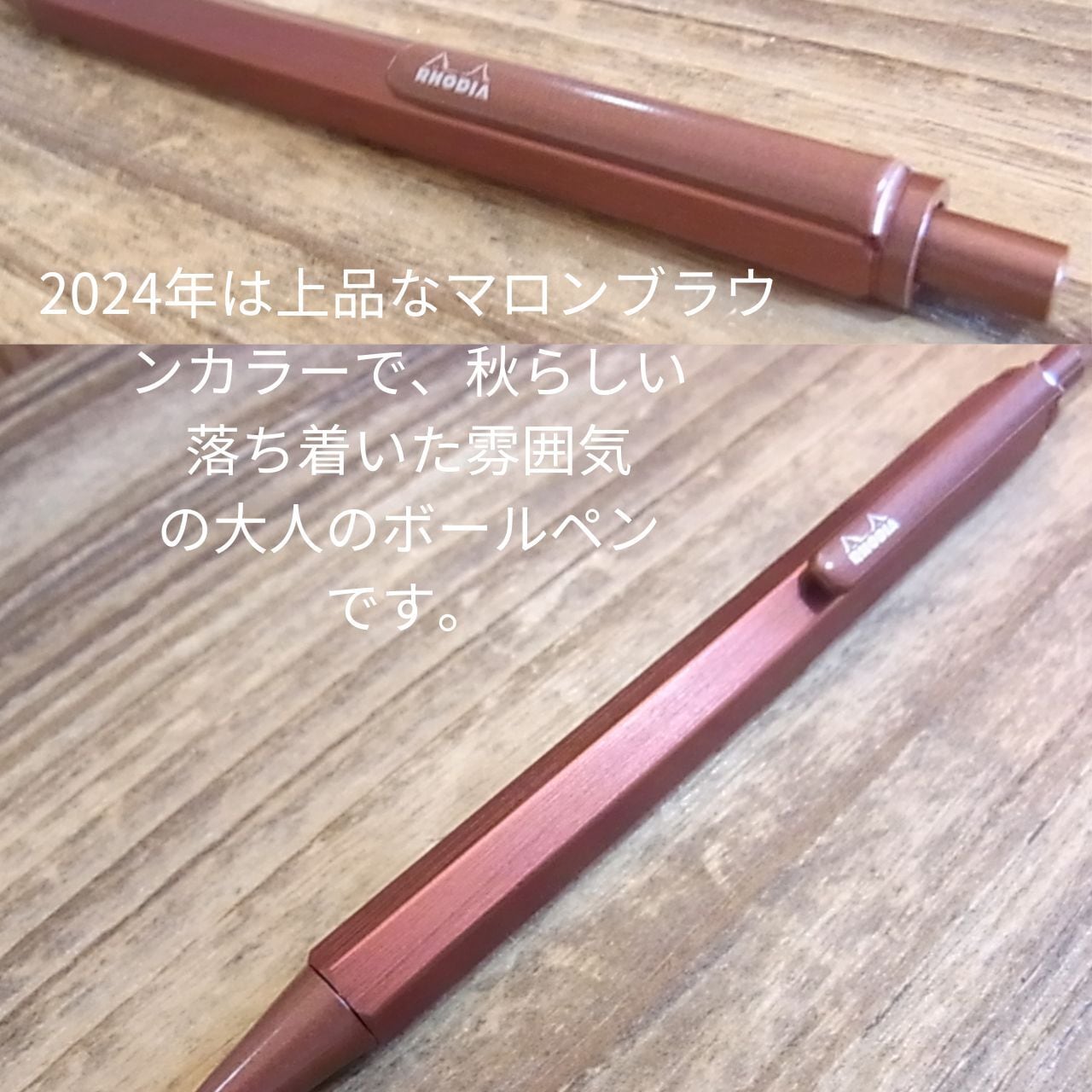 ロディアスクリプト2017年限定色ブラウン