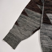 KENZO ケンゾー ネイティブ デザイン ウールニットセーター サイズ F /メンズ/総柄/ビンテージ