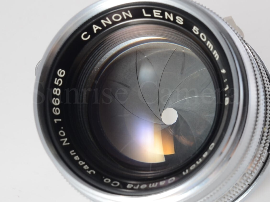 Canon 50mm F1.8 L39 整備済 キヤノン (60497) | サンライズカメラ