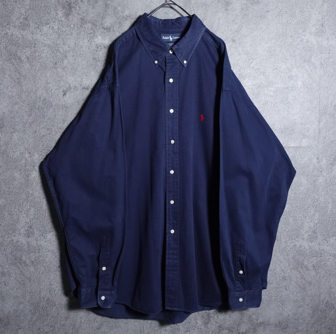 “Ralph Lauren” embroidery logo BD shirt