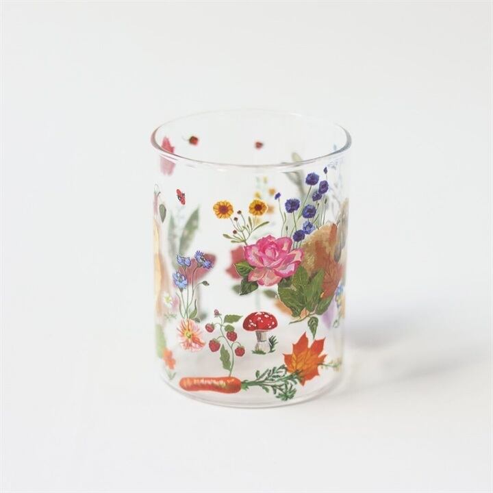 【Nathalie Lete】耐熱ミドルグラス 約340ml|Rabbits