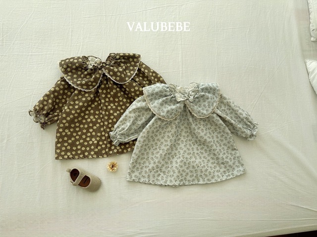 【予約/特典】valu bebe / Color flower golden dress