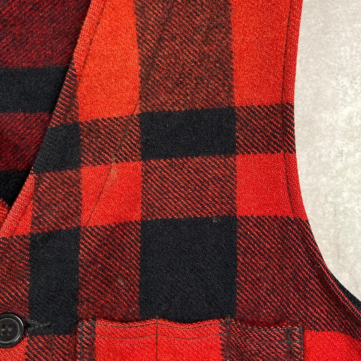 FILSON ウール ヴィンテージ　ベスト 80~90年代 FILSON GARMENT バッファローチェック マッキーノウール