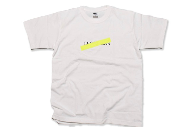 【neon logo T-shirt】/ white