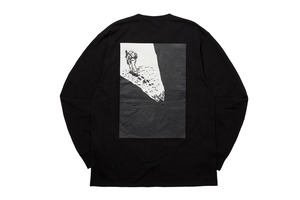 WHIMSY / GEZAN TOZAN L/S TEE BLACK 