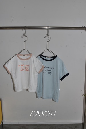 【即納】lettering T/2color