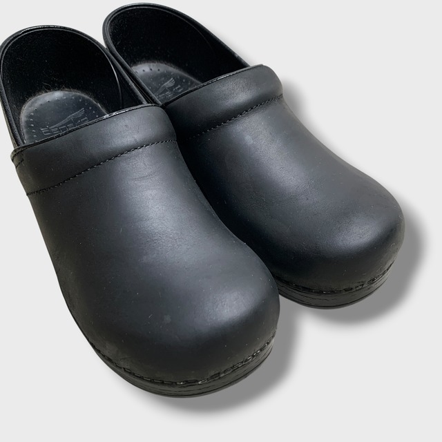 dansko ダンスコ　プロフェッショナル　クロッグサンダル　黒　25〜25.5