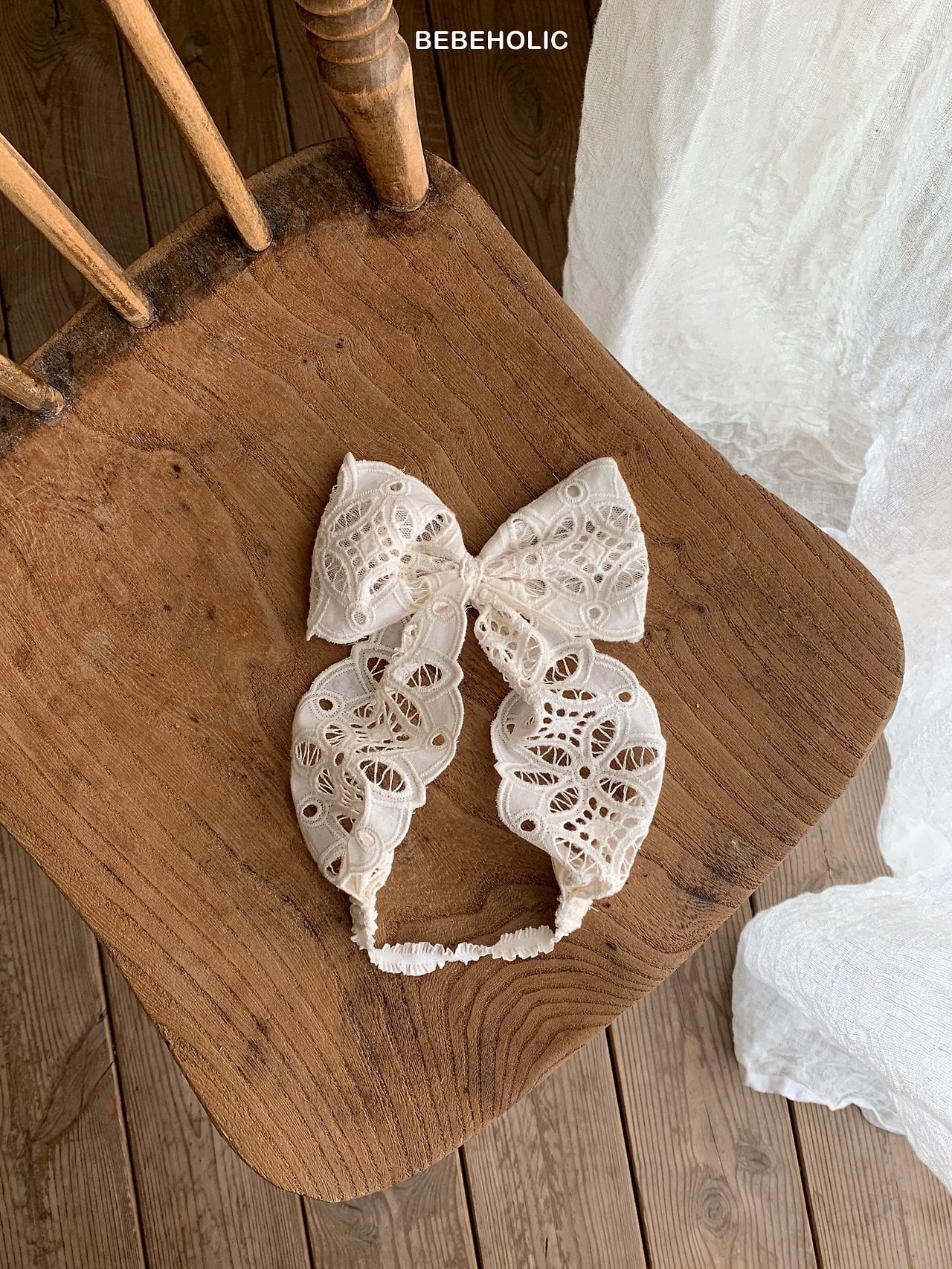 shabang shari ribbon hairband【bebeholic】※予約商品発送予定