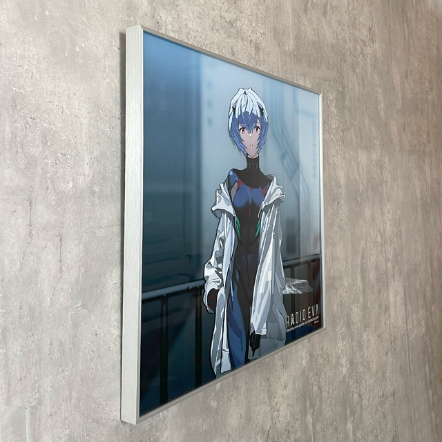 EVANGELION Huge Acrylic Art / 50cm×50㎝　＜アヤナミレイ（仮称）(EVANGELION Millennials)＞