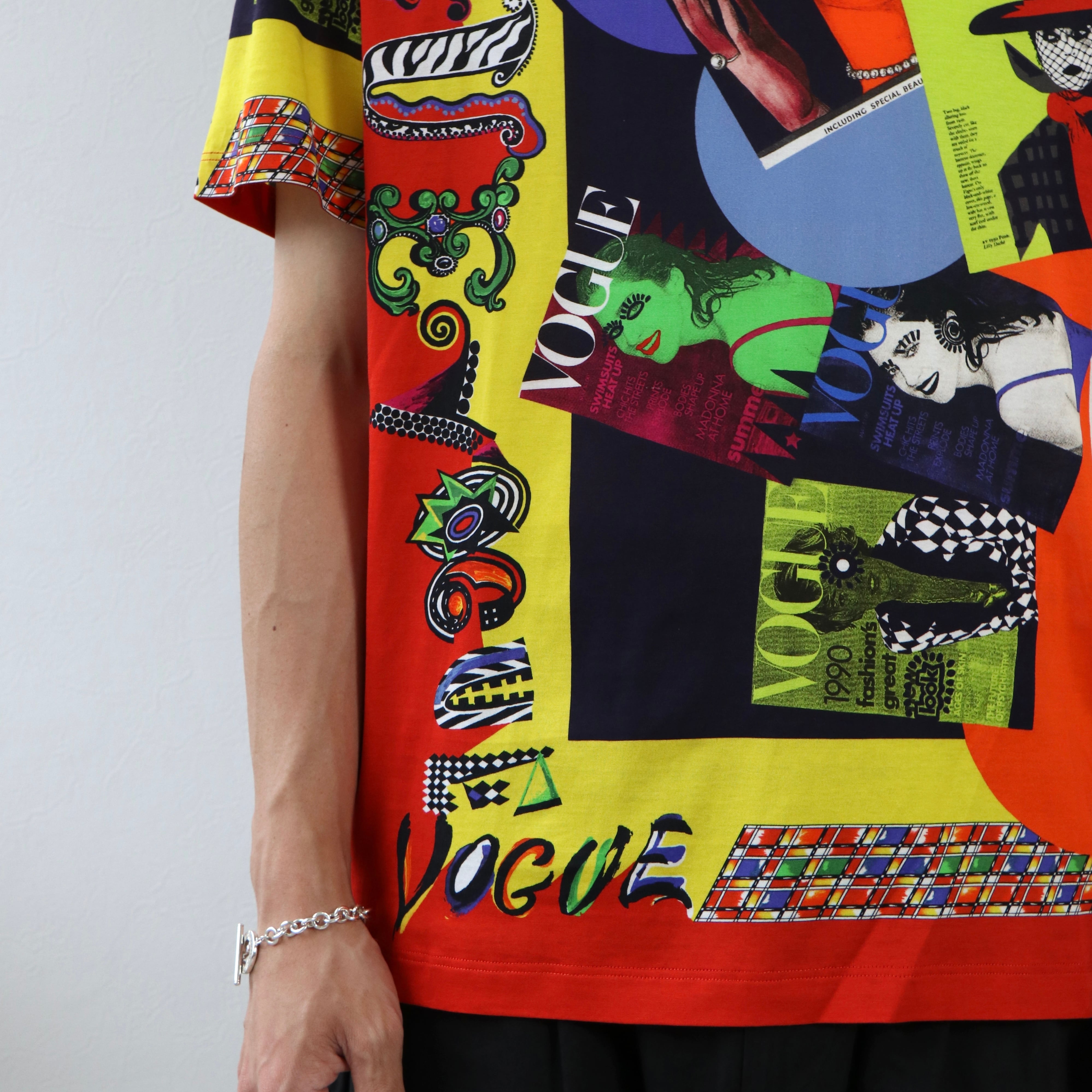 極美品　ヴェルサーチ　tシャツ VERSACE Tシャツ 総柄 ヴェルサーチ | 2122TOKYO