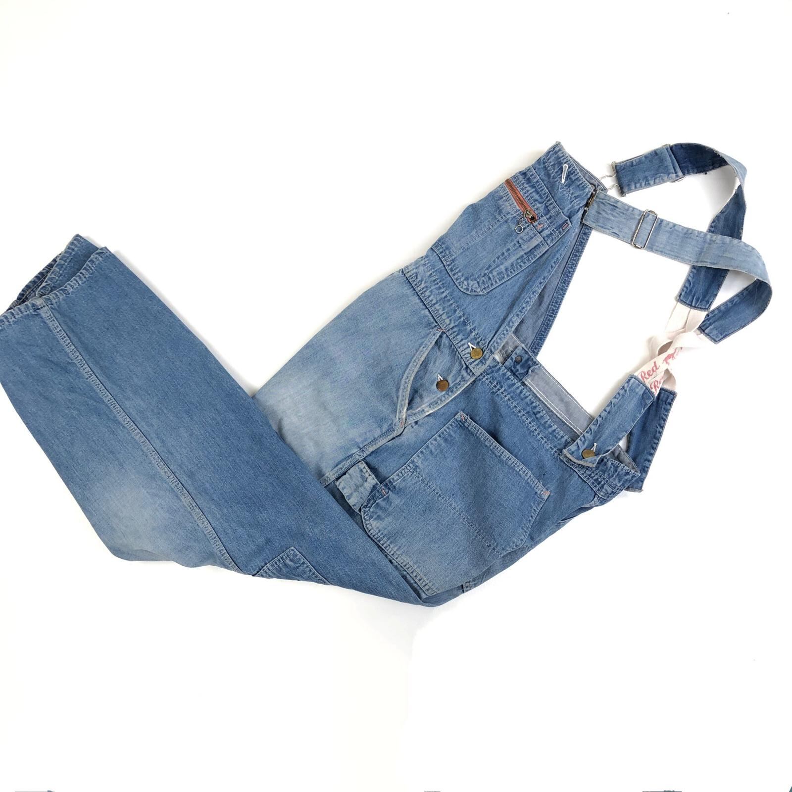 RED CAMEL 60-70年代 オーバーオール ローバックスタイル W35 L27 位