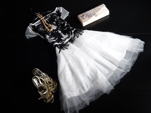 ★13号☆立体網状モチ−フ夏ワンピ－ス(OPN7315)