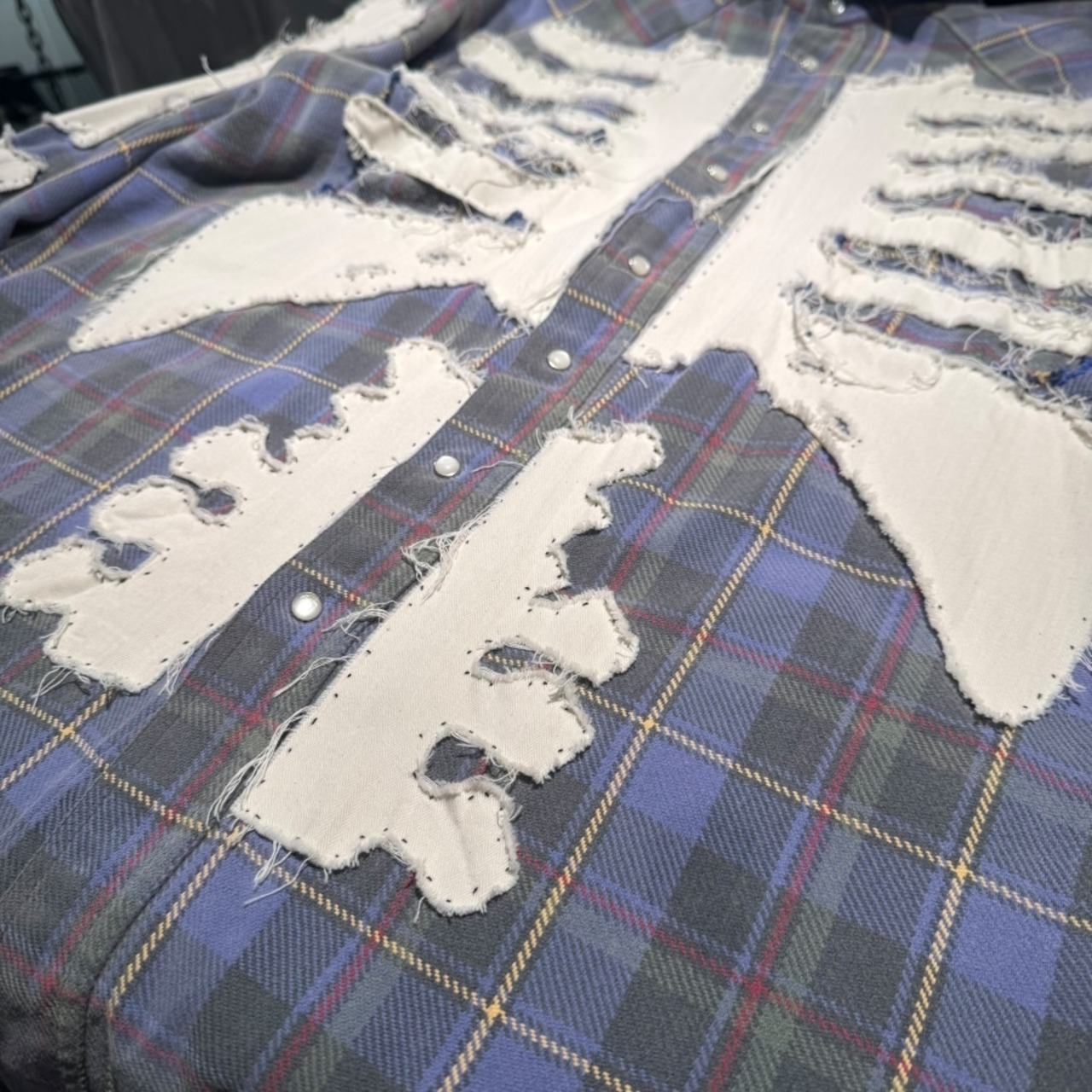 【ZAC VARGAS 】one-of-a-kind item shirt - 4