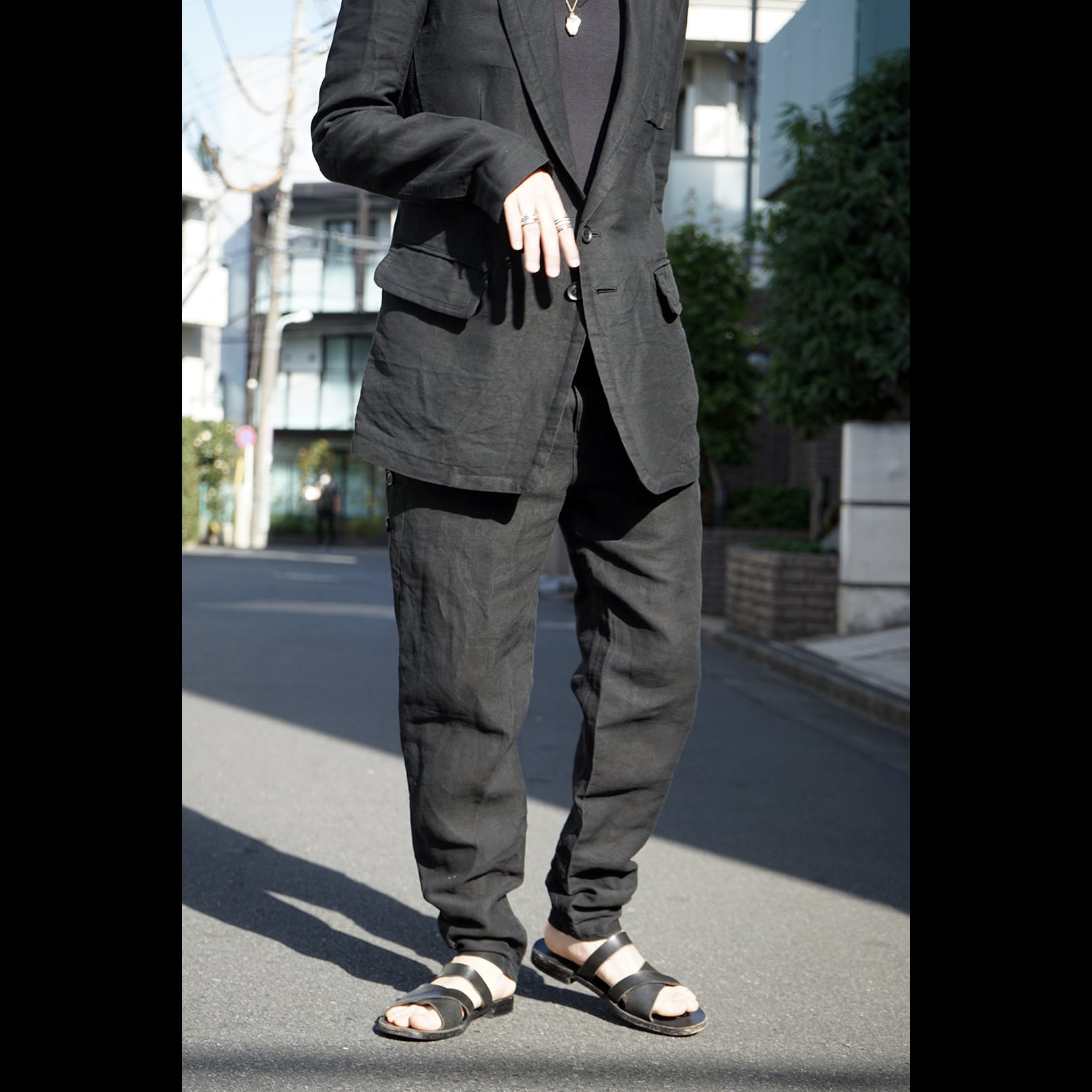 nude:masahiko maruyama] NU-1555 Multi Buttons Pants | Clique Tokyo