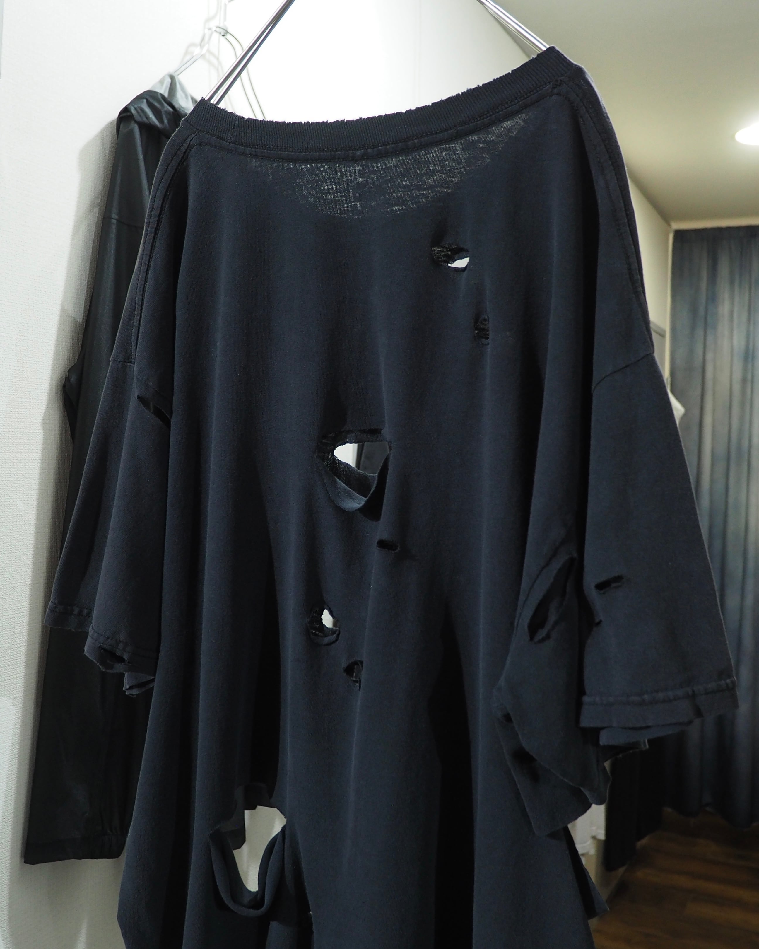 ” 循環 ” Crack Skull printed Boro Circulation Re:make SS Tee