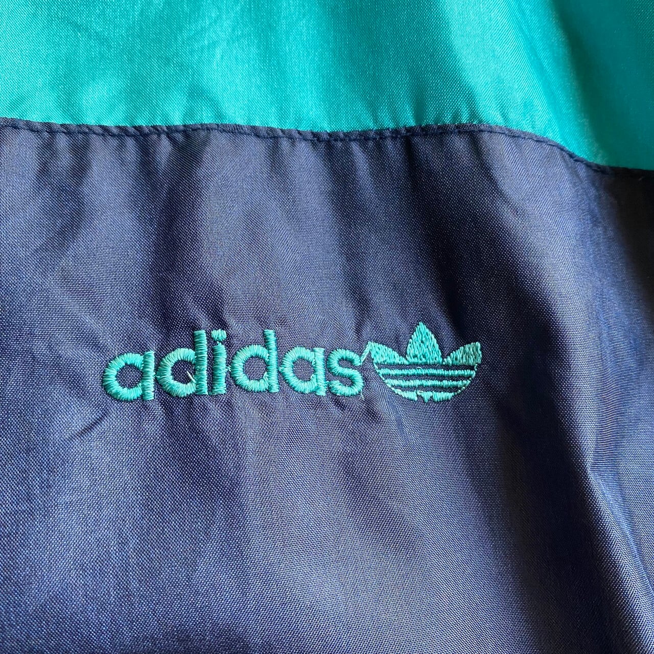 80〜90年代 adidas アディダス トレフォイルロゴ 刺繍 ナイロン