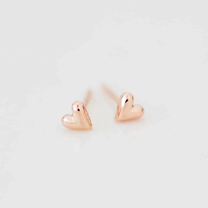 プチハート K18PG ピアス