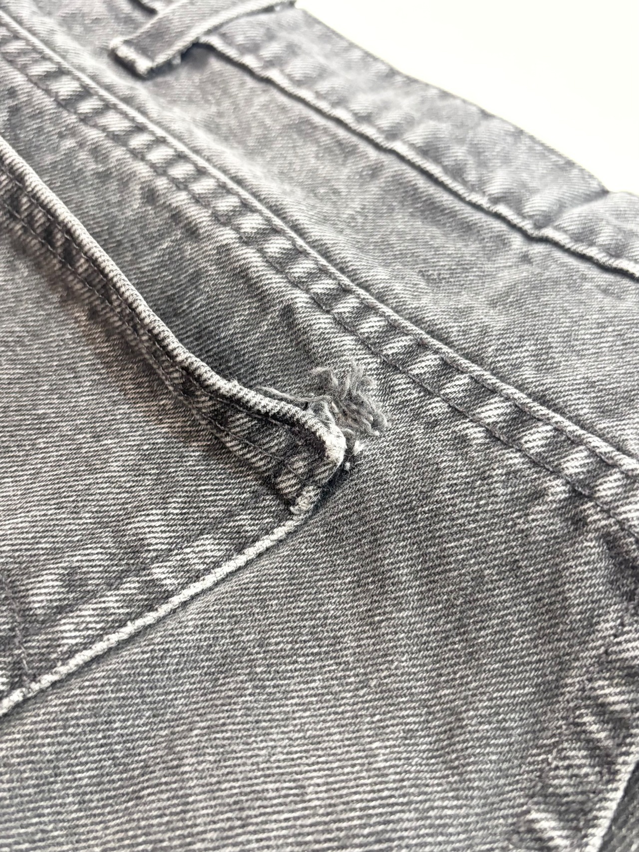 90s Levi’s 505 BLACK DENIM PANTS MADE IN USA Size W38L30→W37.5L30