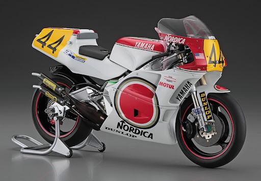 バリバリ伝説　プラモデル ハセガワ 1/12 ｢バリバリ伝説｣ヤマハ YZR500 ラルフ・アンダーソン