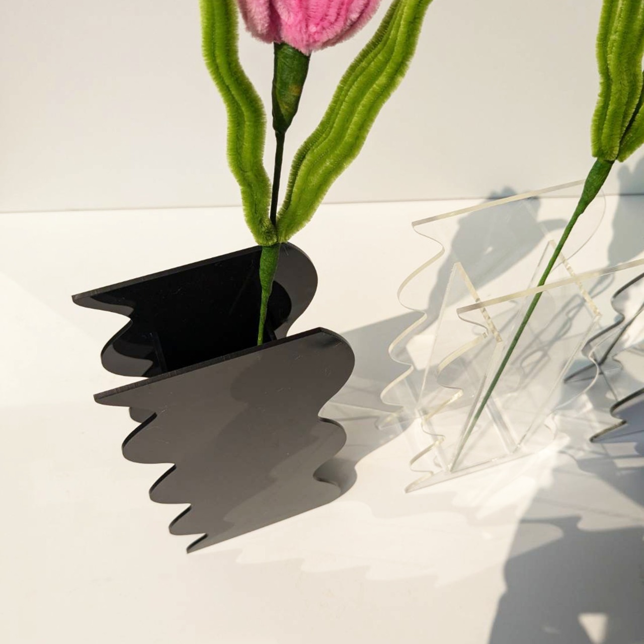 flower vase 【uneune clear ｳﾈｳﾈ】 - 5