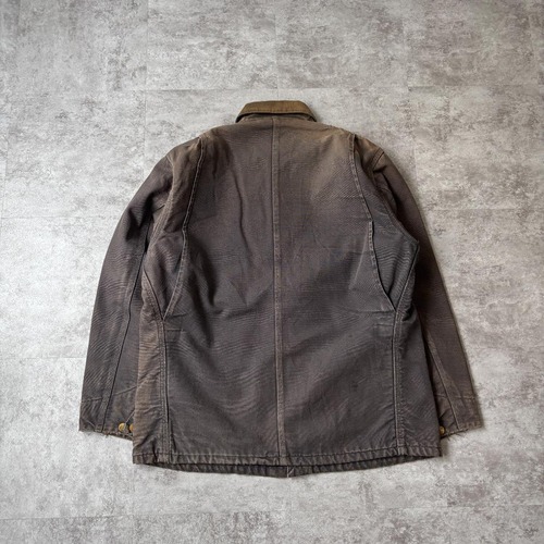 サンフェード 80-90s 星タグ USA製 carhartt ブラック チョアジャケット 42 詳細写真3