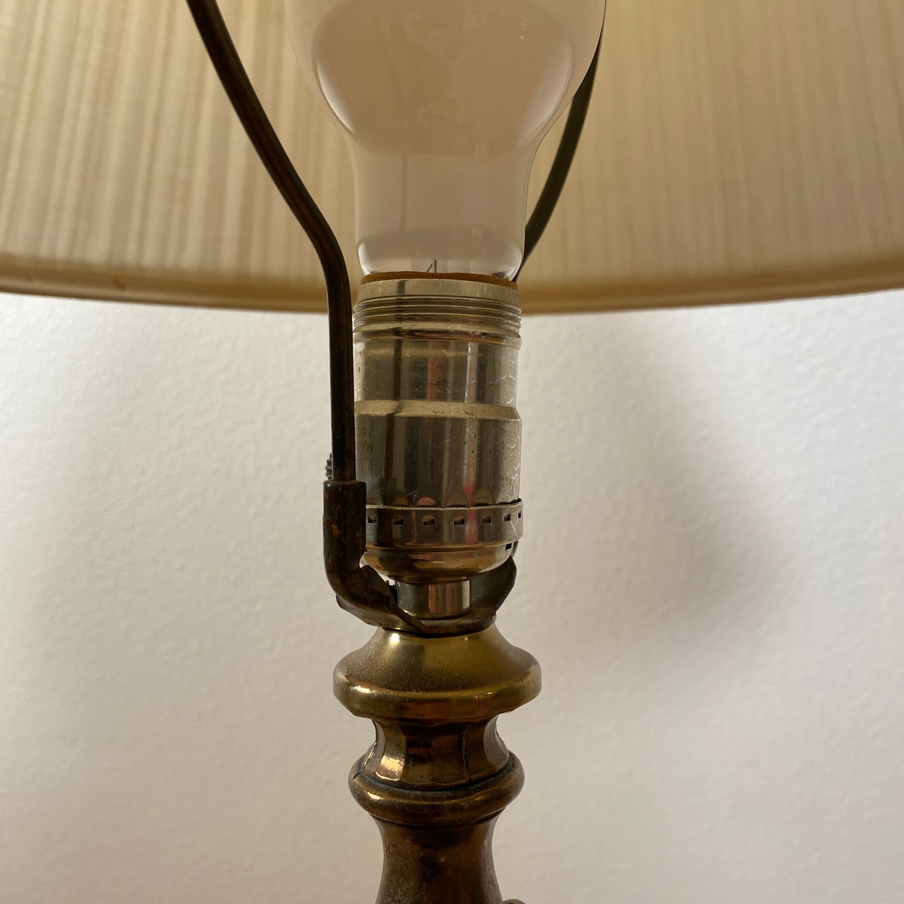 616-1【1950-60年代】アメリカ ビンテージ 照明 テーブルランプ ライト