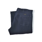 メキシコ製 ラングラー 82NV ランチャー ブーツカット スラックス W38 L30 ネイビー Wrangler ヴィンテージ スタプレ @EZ0446