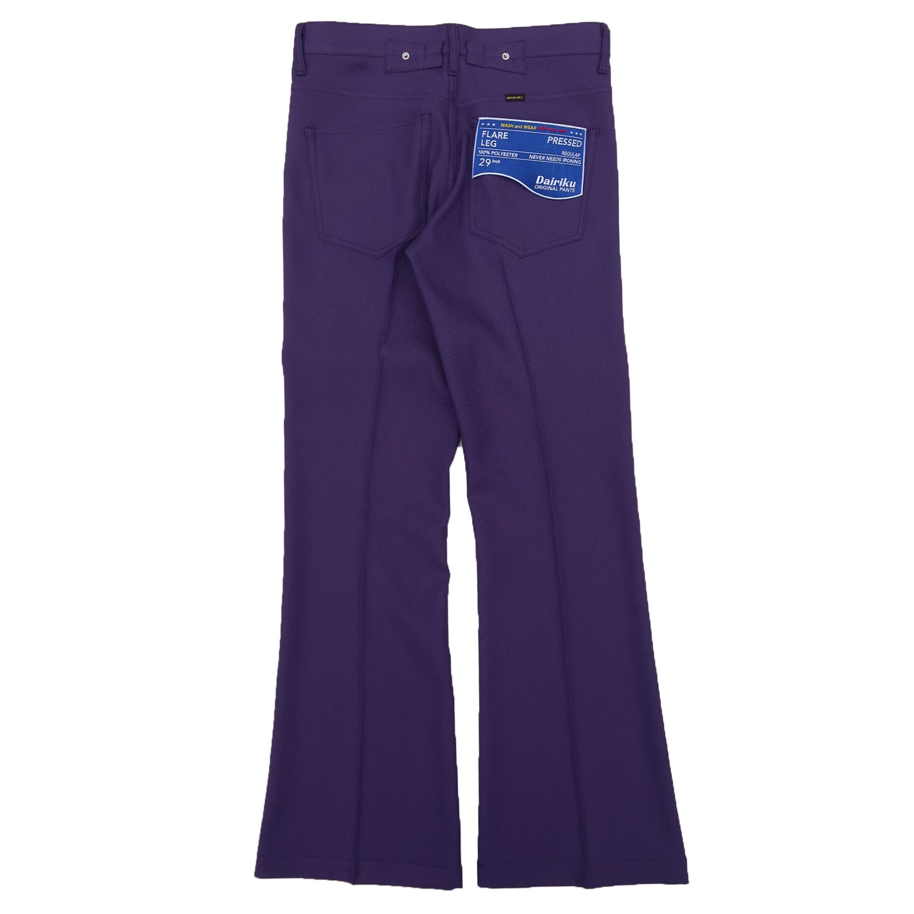 新品 DAIRIKU Flare Pressed Pants 29 ダイリク DAIRIKU - 【再販売通知受付可能】Flare Pressed Pants | ACRMTSM
