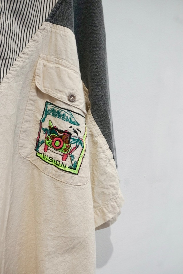 cotton s/s  pullover shirt