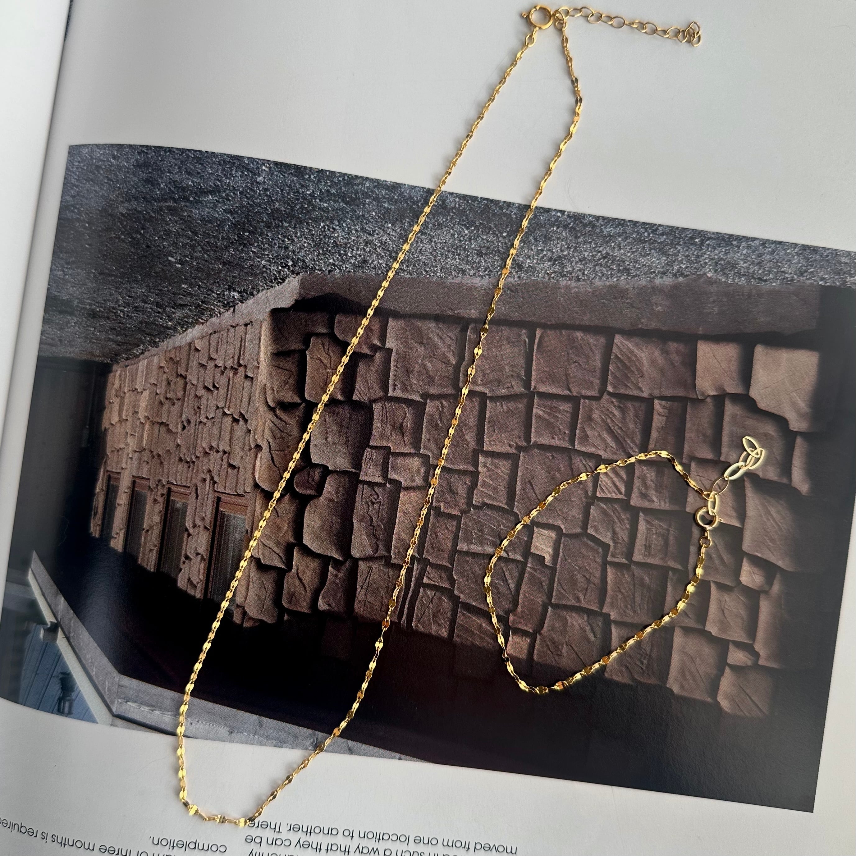 クローバーチェーン ブレスレット【14金GF・SV925】 | Kazaru-Kazaru