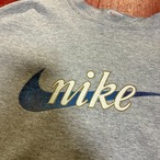 90s〜00s NIKE ボロスウェット　グレー　ナイキ