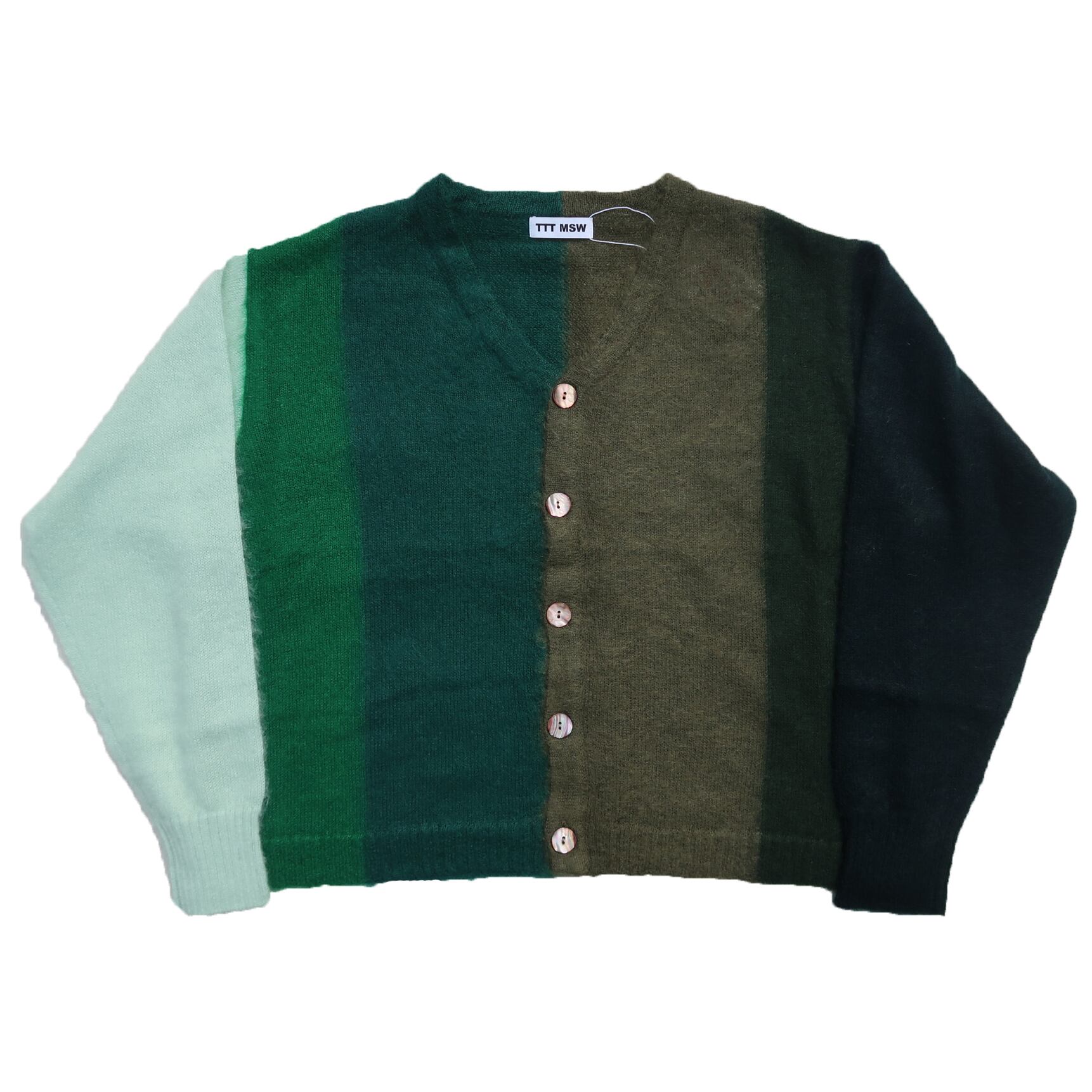 ttt msw Gradation Knit Mohair L Cardigan