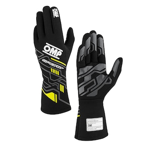 IB0-0777-A01#178 SPORT Gloves my2024 Black/fluo yellow