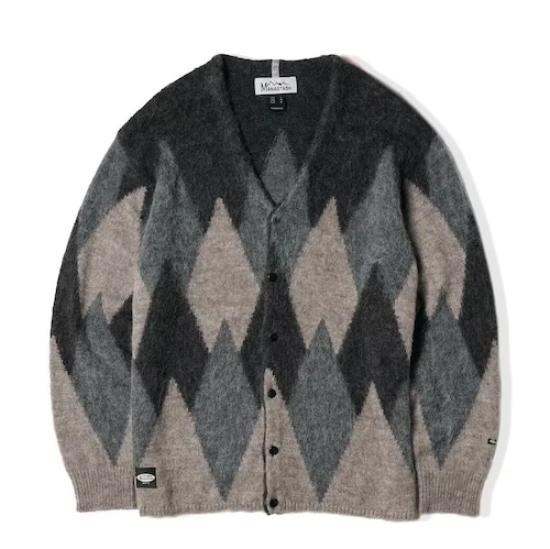 Aberdeen Argyle Cardigan　Black