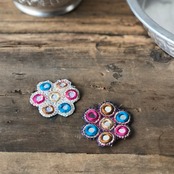 ミラーワークパッチ アップリケ