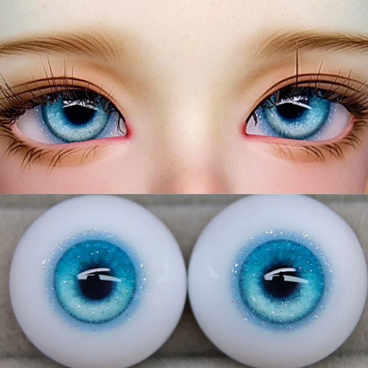 受注製作】【BJD レジンアイ】異形×重瞳デザイン 退廃美 ダーク系 3/4