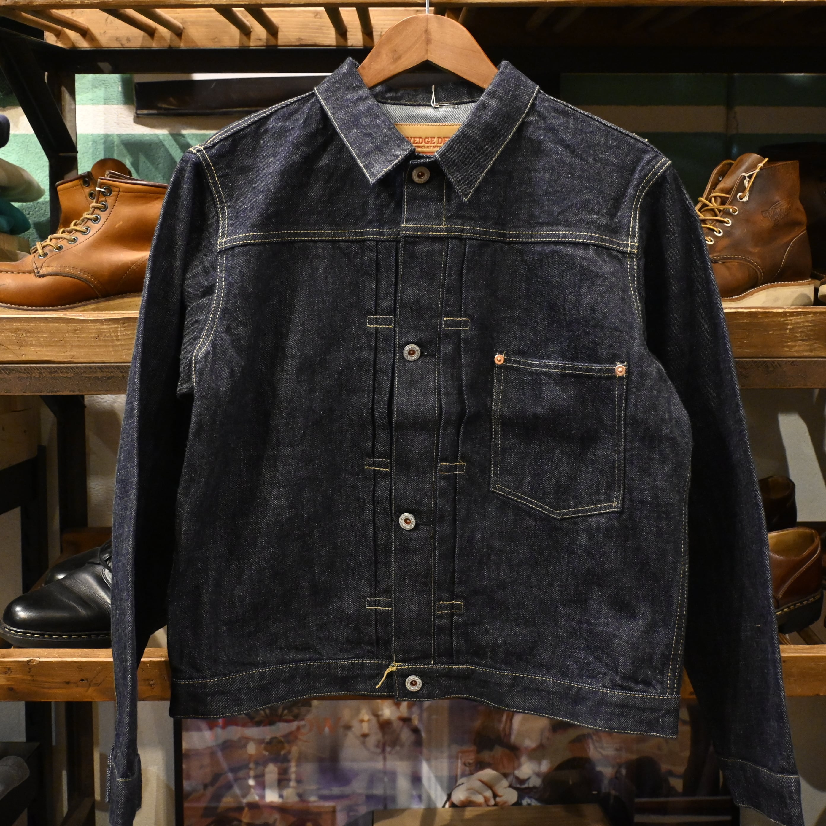 新品[ 38～44 ] SELVED DENIM by YMCL Wartime Model Denim Jacket
