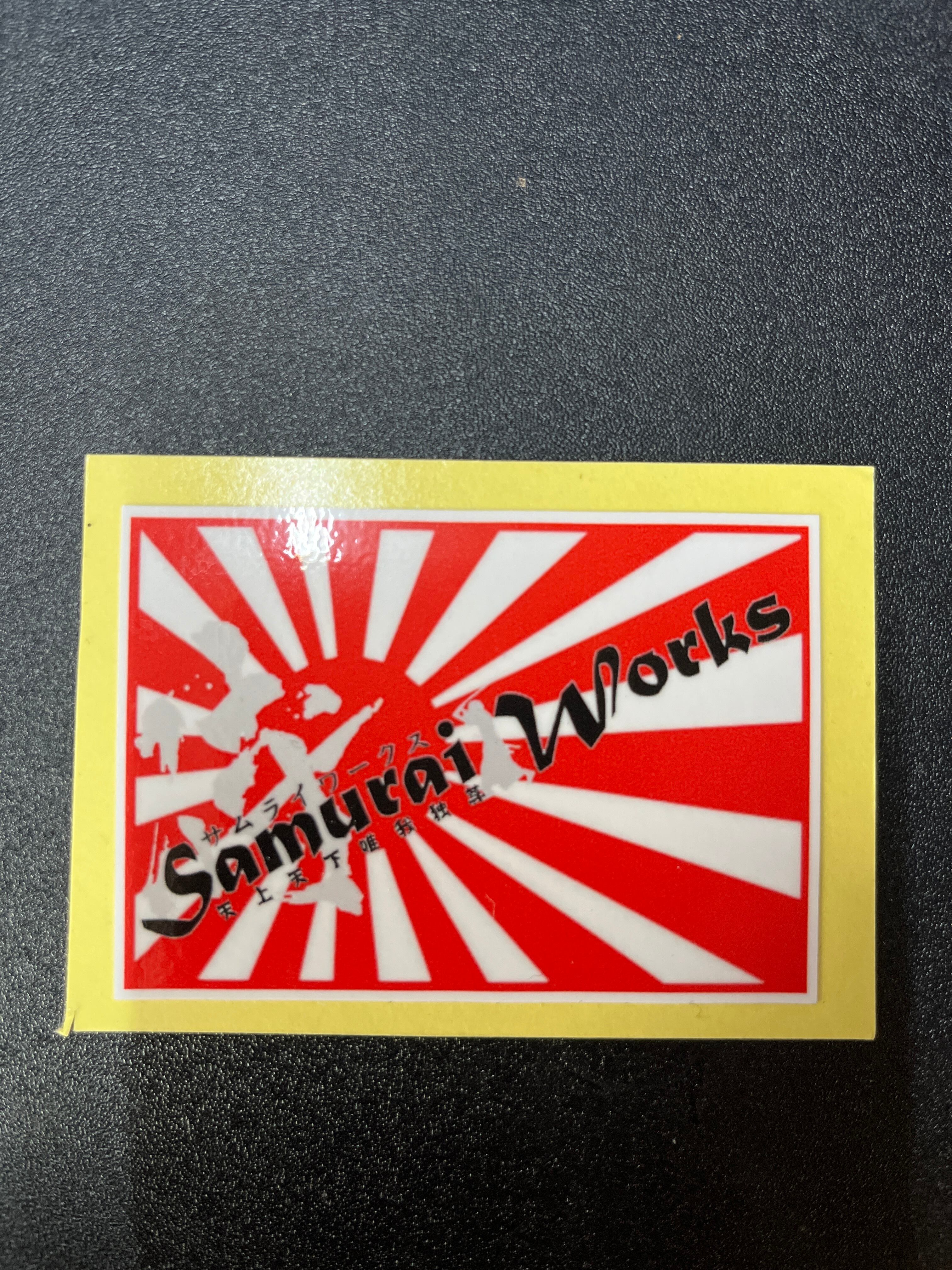 Samurai Works 日章旗ステッカー | Aflo-Samurai.Store