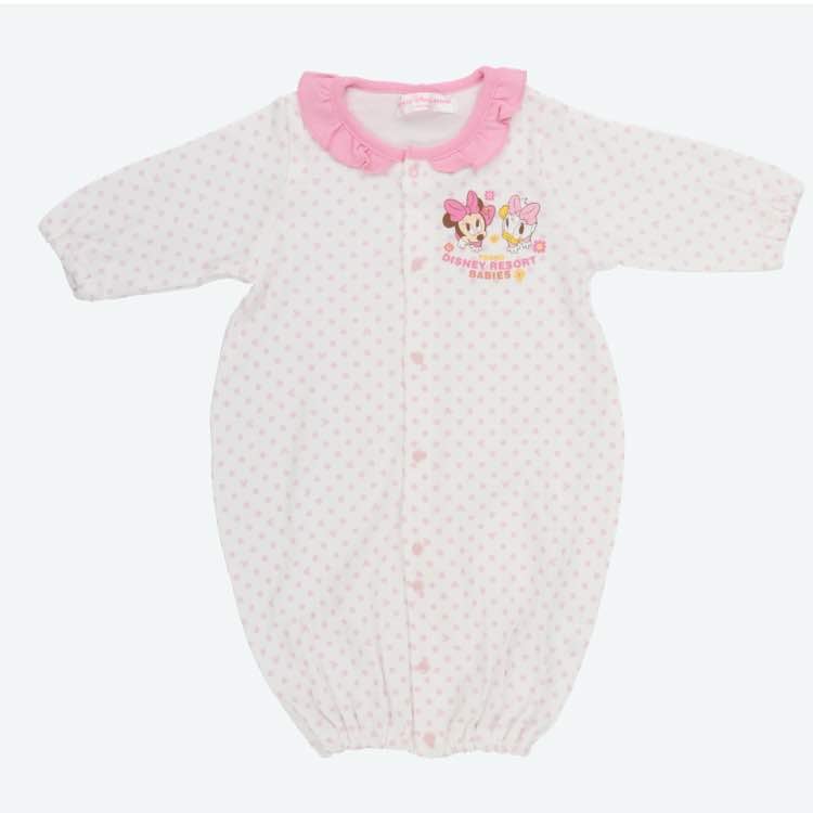 ベビー ミニー デイジー ギフトセット ピンク パーク限定 50-70cm 東京 ディズニー ランド シー スタイ ウェア 帽子 ベビー 用品 赤ちゃん プレゼント お祝い