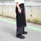 Leh(レー)Layered Wide Track Pants style