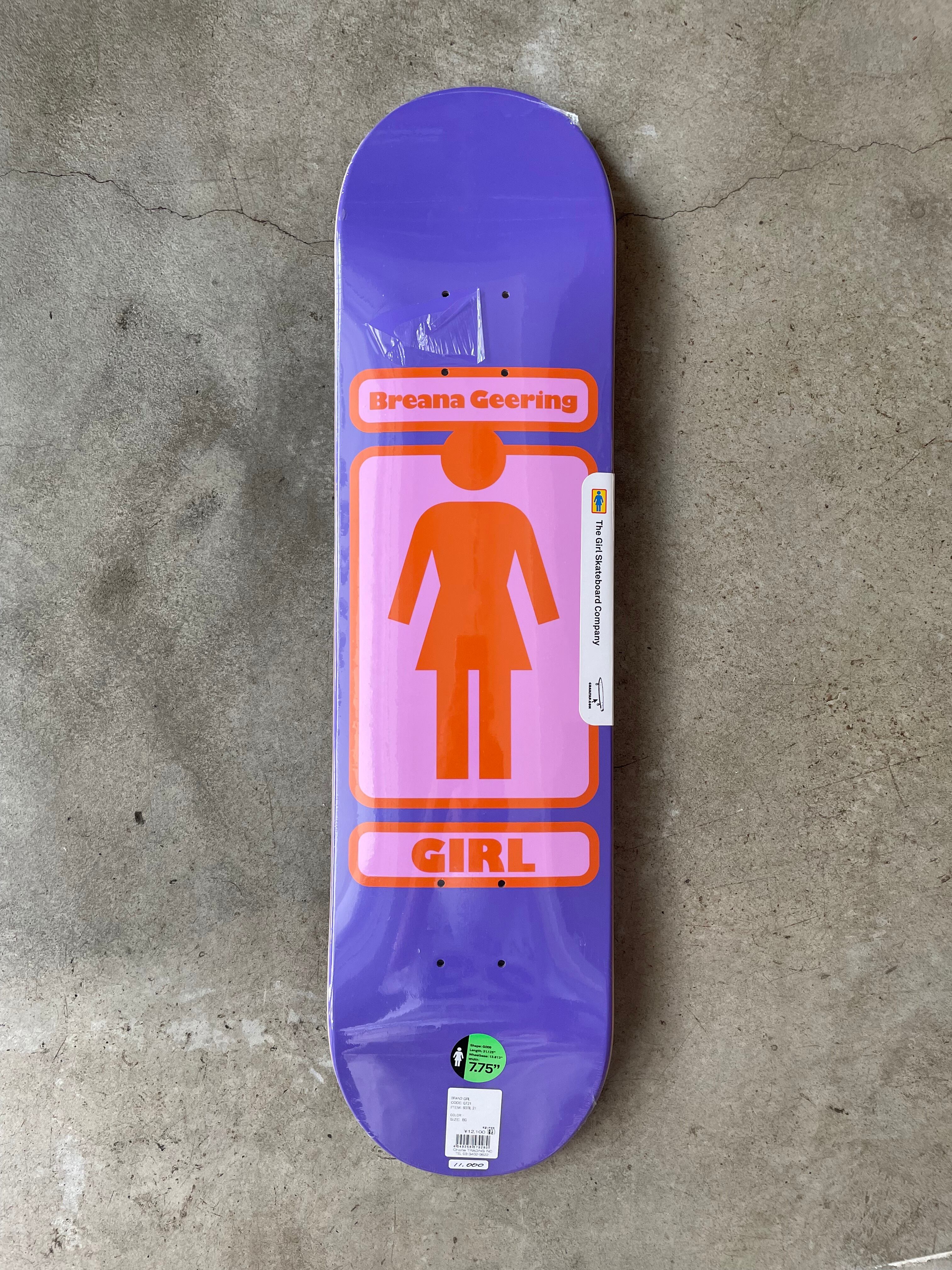 GIRL. BREANA GEERING. 93TIL21 Deck(7.75 x 31.125) | CARDINAL