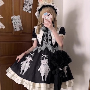 ロリータファッション通販 SEASONZ ジャンパースカート リボン