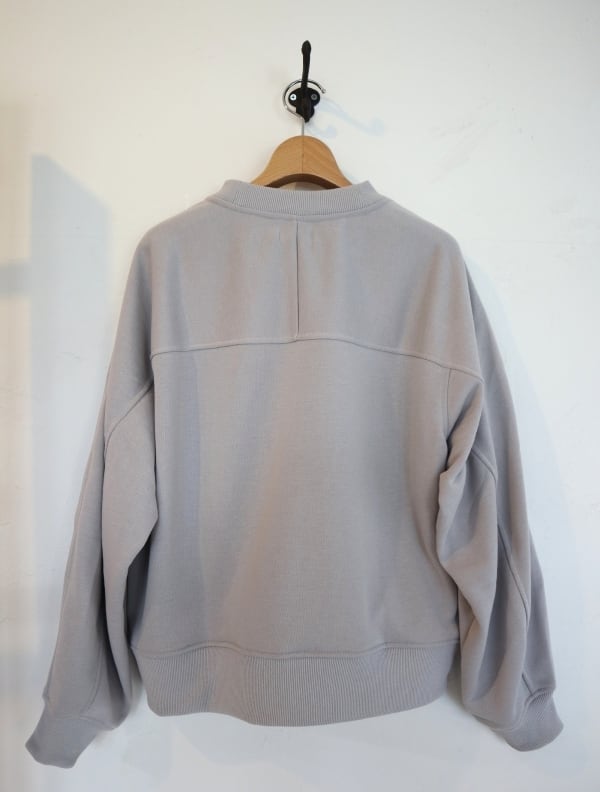 LAMOND(ラモンド) Stitch Work Light Sweat | サウスオレンジ｜メンズ