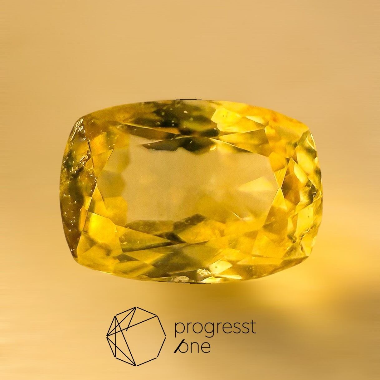イエローサファイア0.35ct | progresstone