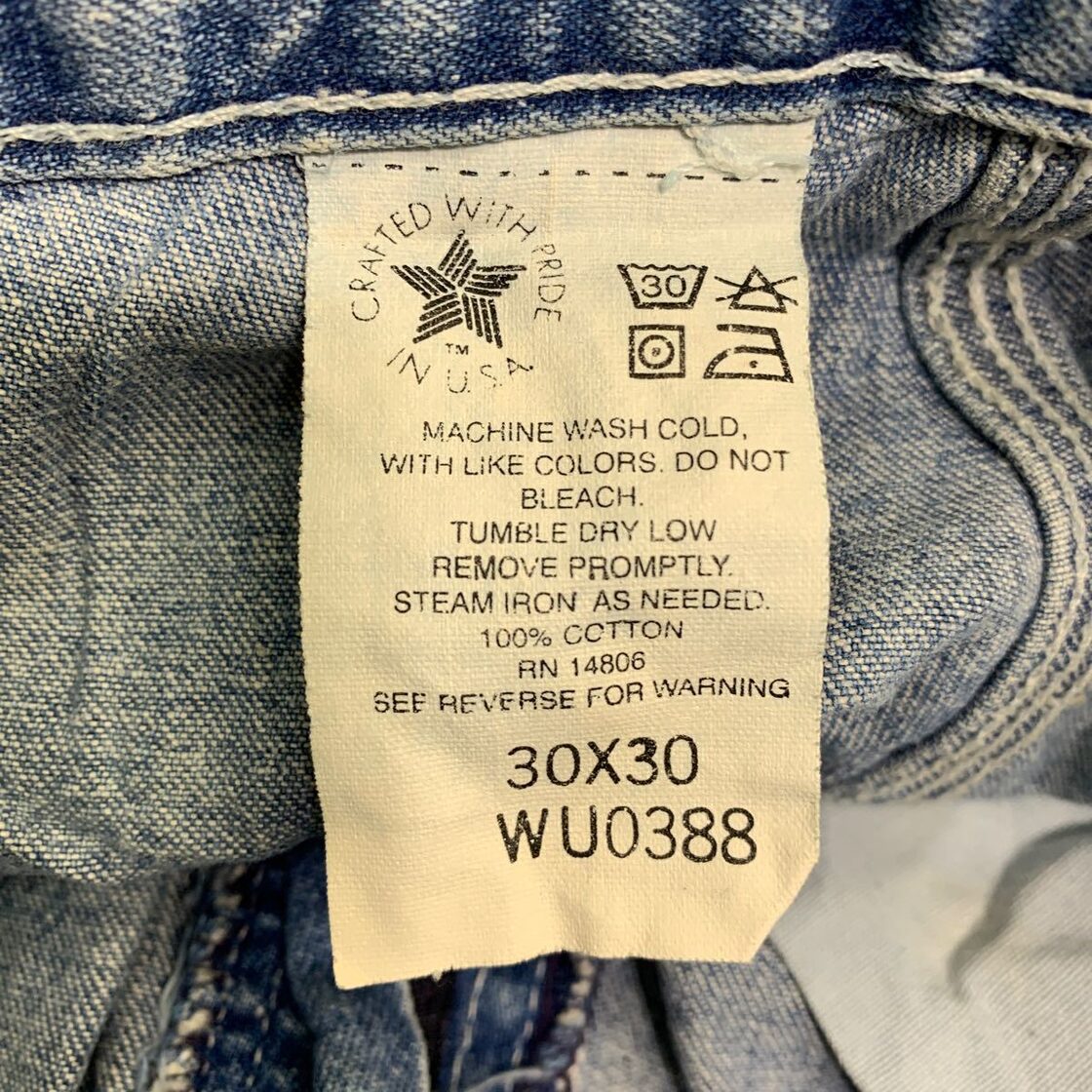 Carhartt デニムペインターパンツ W30 カーハート IDEALジップ ブルー 
