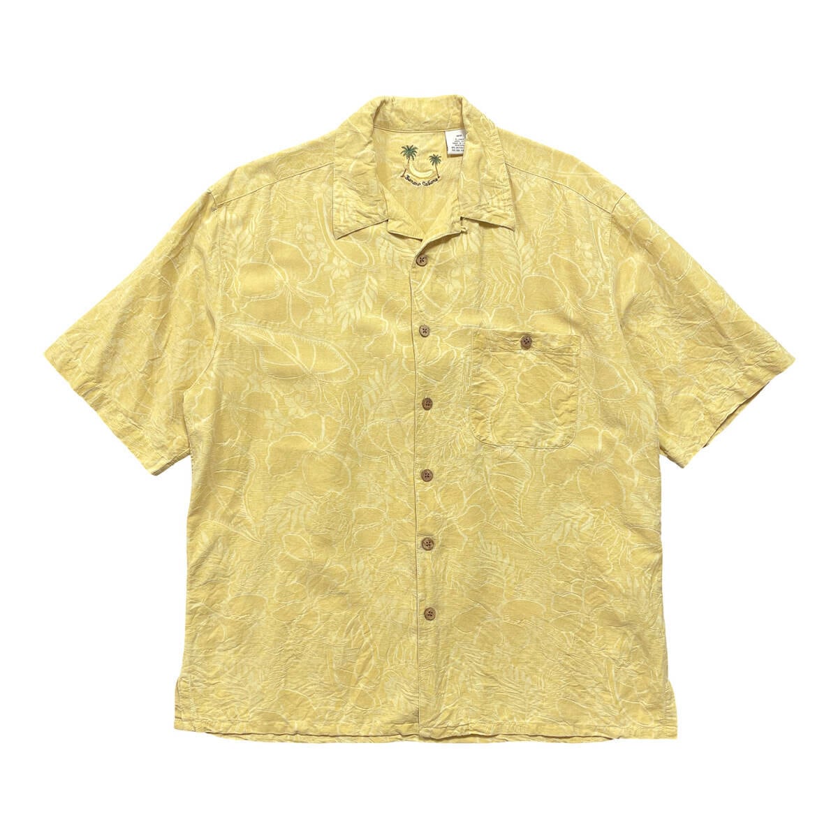 40's~50's Liberty House ALOHA SHIRT 壁縮緬 和柄 アロハシャツ 40