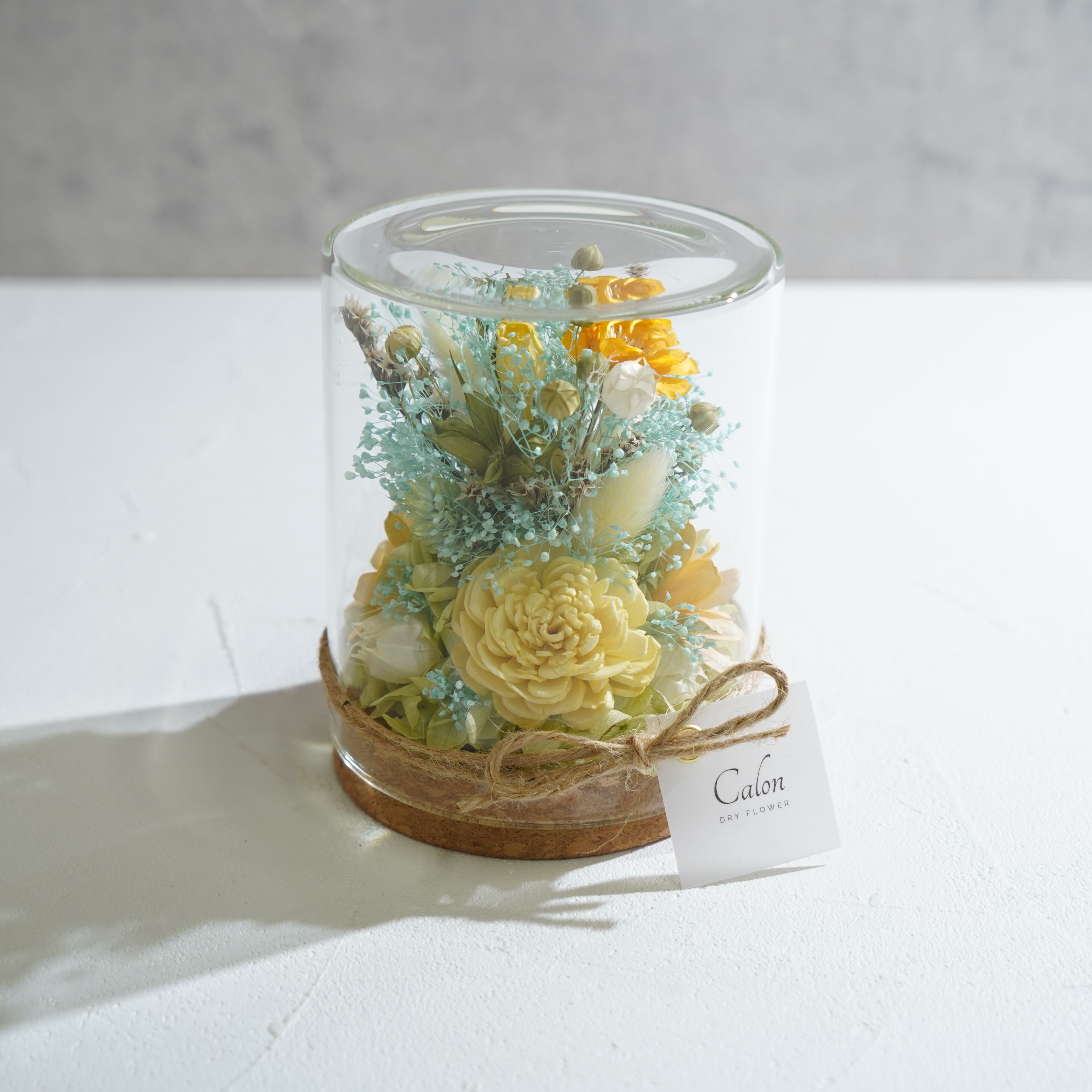 【ターコイズ】ボトルフラワー Mサイズ BM-11≪限定1点≫