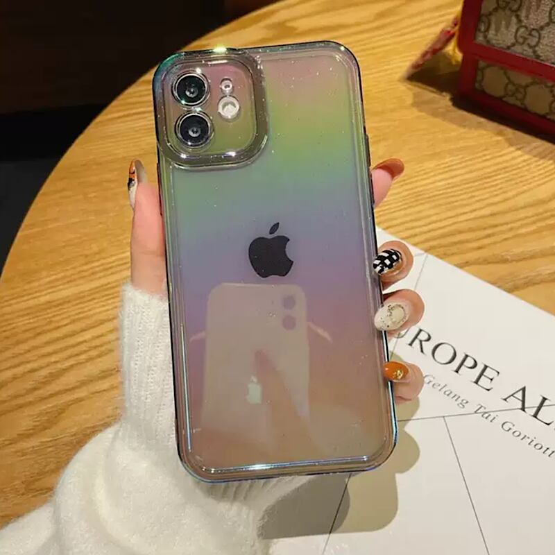 トレンド ばっちり クリアiphoneケース Iphoneカバー スマホケース 韓国風雑貨 プチプラ オーロラ ラメ 夢かわいい スケルトン 半透明 個性的 半透明 Lamitte Deco トレンド 韓国ファッション ショップ Base店